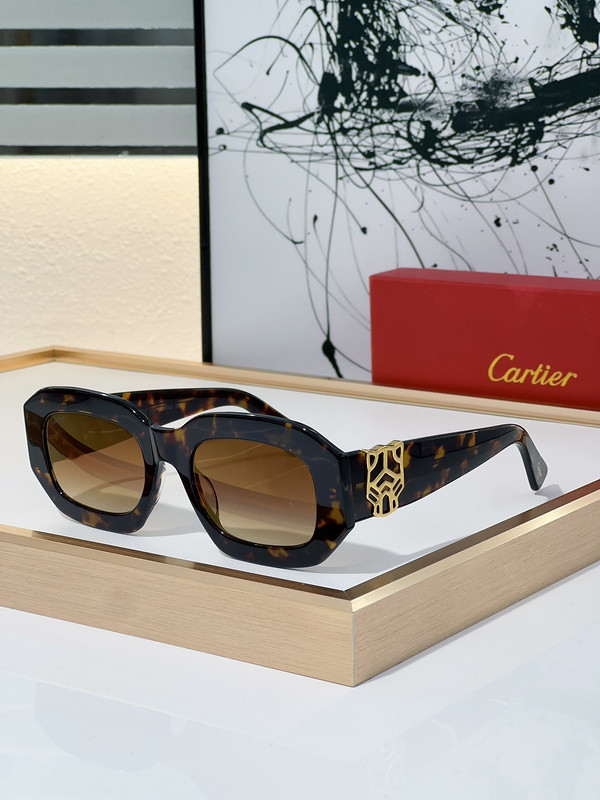 Cartier Sunglasses AAAA-5608