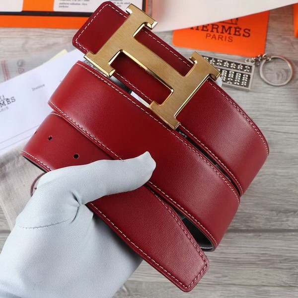 Super Perfect Quality Hermes Belts(100% Genuine Leather,Reversible Steel Buckle)-642