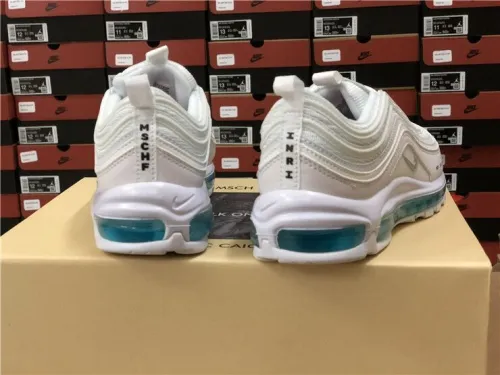 Authentic MSCHF x INRI x Air Max 97 Jesus Shoes
