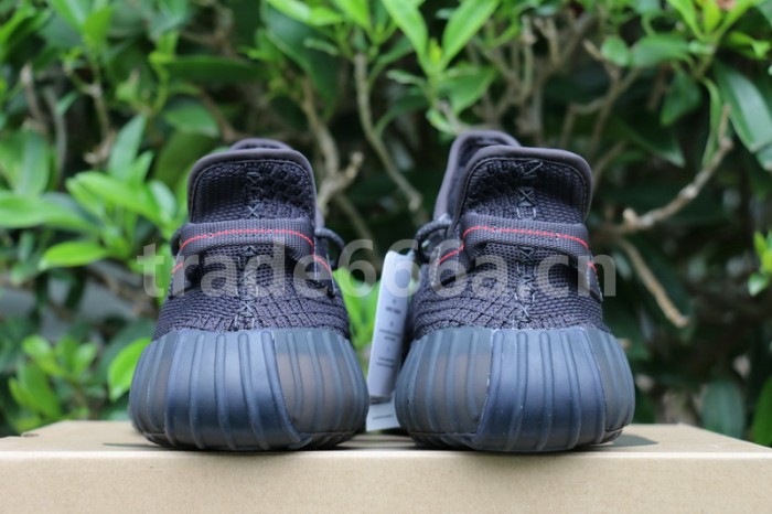 Authentic Yeezy Boost 350 V2 Black Static Non-Reflective