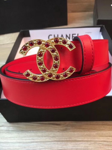 Super Perfect Quality CHNL Belts(100% Genuine Leather,steel Buckle)-101
