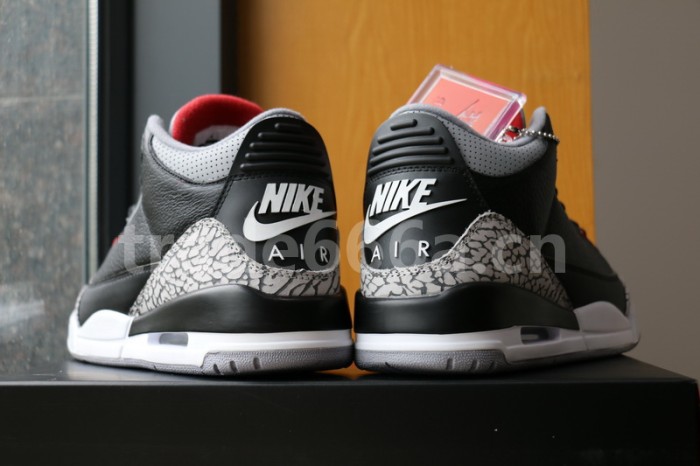 Authentic Air Jordan 3'88 Retro “Black Cement”