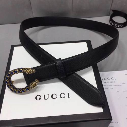 Super Perfect Quality G women Belts(100% Genuine Leather,steel Buckle)-422