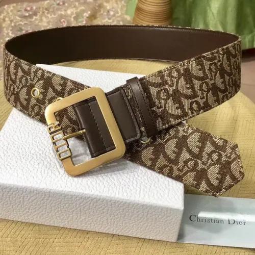 Super Perfect Quality Dior Belts(100% Genuine Leather,steel Buckle)-024