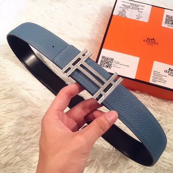 Super Perfect Quality Hermes Belts(100% Genuine Leather,Reversible Steel Buckle)-420