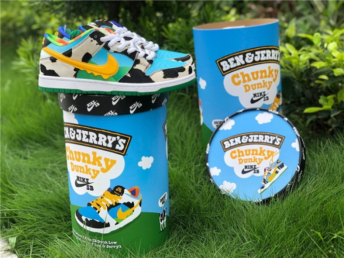 Authentic Ben & Jerry's x Nike SB Dunk Low Pro QS(with Original Boxes)