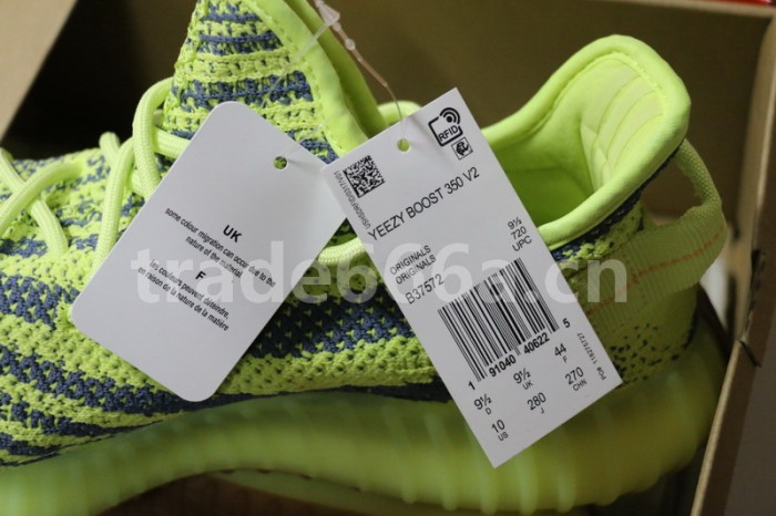 Authentic AD Yeezy 350 Boost V2 “Semi Frozen Yellow”