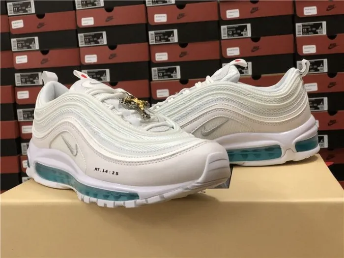 Authentic MSCHF x INRI x Air Max 97 Jesus Shoes GS US