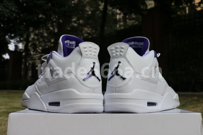 Authentic Air Jordan 4 “Purple Metallic”