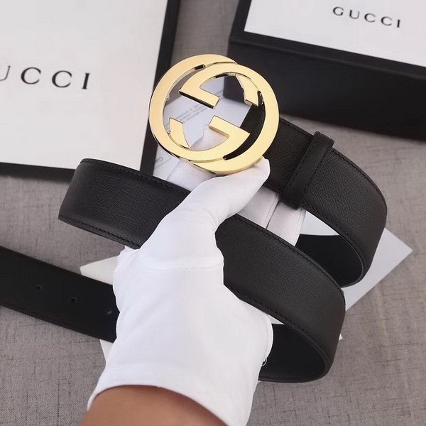 Super Perfect Quality G Belts(100% Genuine Leather,steel Buckle)-2047