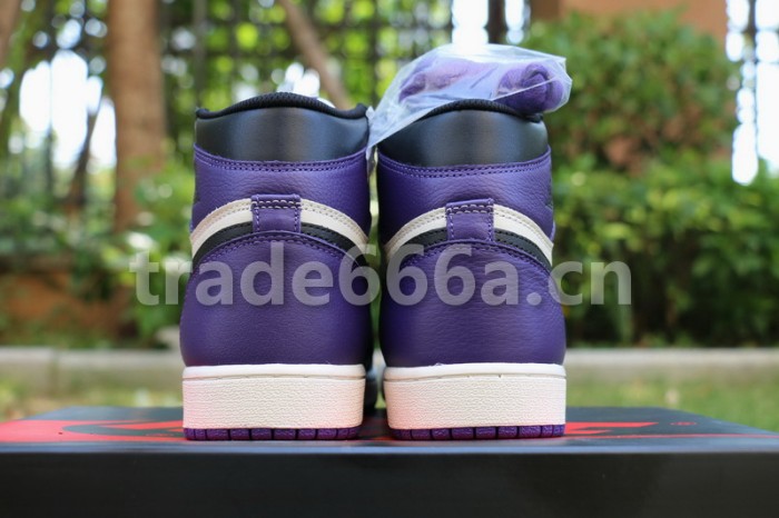 Authentic Air Jordan 1 “Court Purple”GS