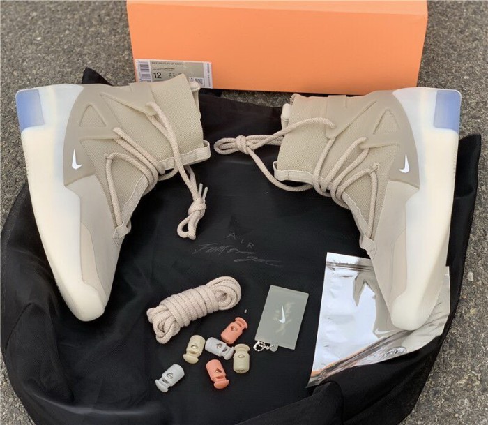 Authentic Nike Air Fear Of God 1 “Oatmeal”