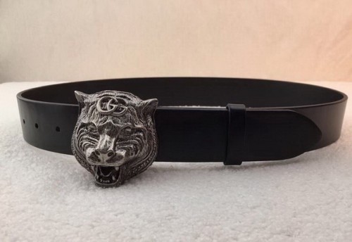 Super Perfect Quality G Belts(100% Genuine Leather,steel Buckle)-1802