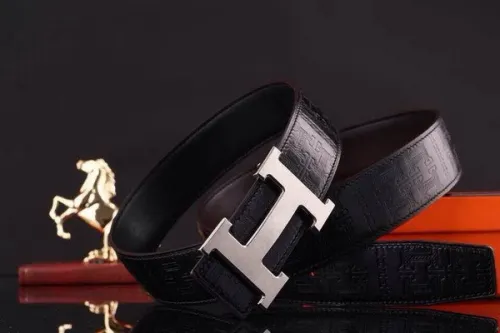 Super Perfect Quality Hermes Belts(100% Genuine Leather,Reversible Steel Buckle)-223