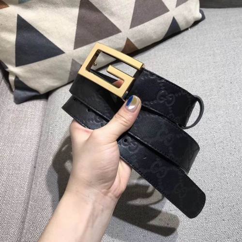Super Perfect Quality G women Belts(100% Genuine Leather,steel Buckle)-463