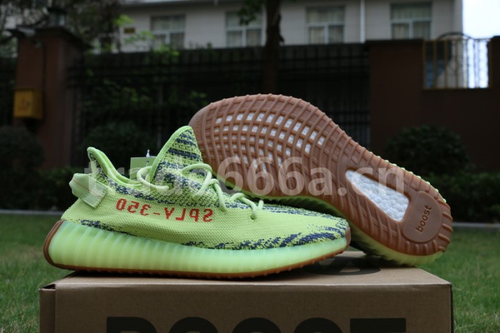 Authentic AD Yeezy 350 Boost V2 “Semi Frozen Yellow”
