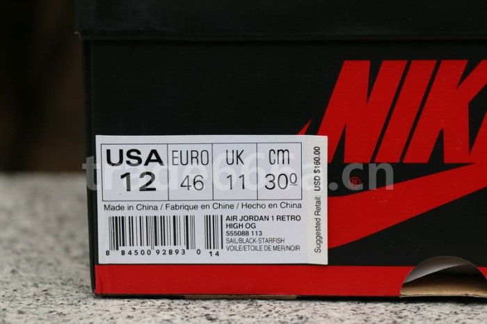 Authentic Air Jordan 1 “Reverse Shattered Backboard”