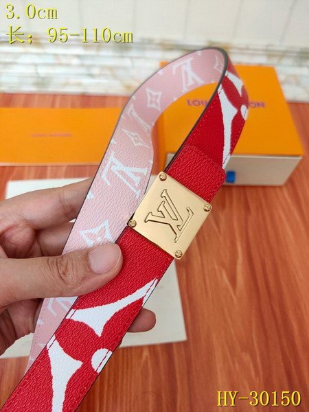 Super Perfect Quality LV women Belts(100% Genuine Leather,Steel Buckle)-228