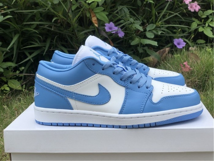 Authentic Air Jordan 1 Low “UNC”