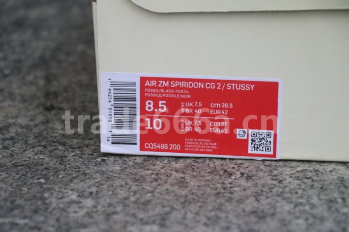 Authentic Stussy x Nike Air Zoom Spiridon Caged 2