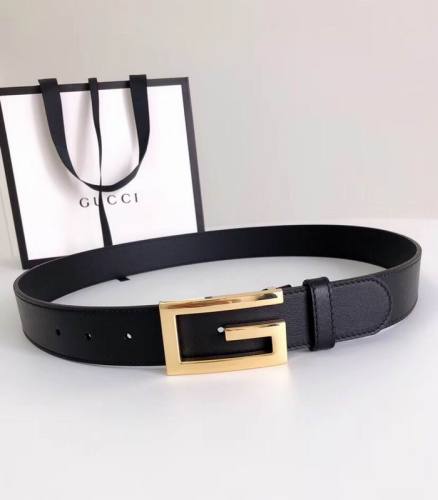 Super Perfect Quality G women Belts(100% Genuine Leather,steel Buckle)-460