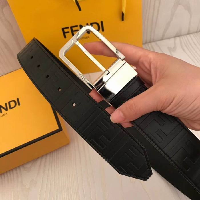 Super Perfect Quality FD Belts(100% Genuine Leather,steel Buckle)-044