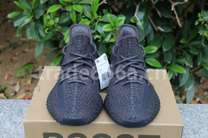 Authentic Yeezy Boost 350 V2 Static Black full-reflective