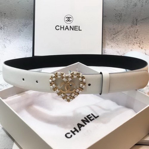 Super Perfect Quality CHNL Belts(100% Genuine Leather,steel Buckle)-130