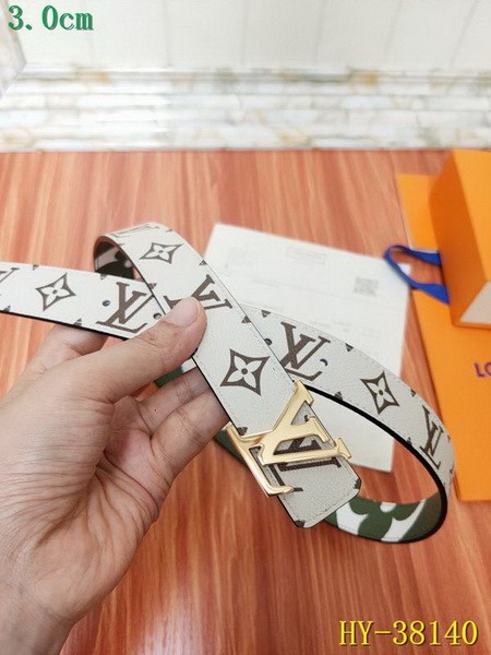 Super Perfect Quality LV women Belts(100% Genuine Leather,Steel Buckle)-217