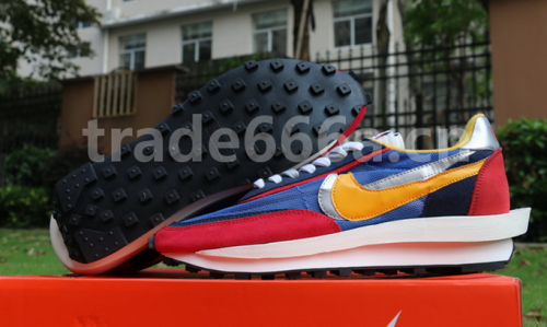 Authentic Sacai x Nike LDV Waffle BV0073-400 GS