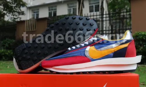Authentic Sacai x Nike LDV Waffle BV0073-400 GS