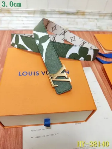 Super Perfect Quality LV women Belts(100% Genuine Leather,Steel Buckle)-218