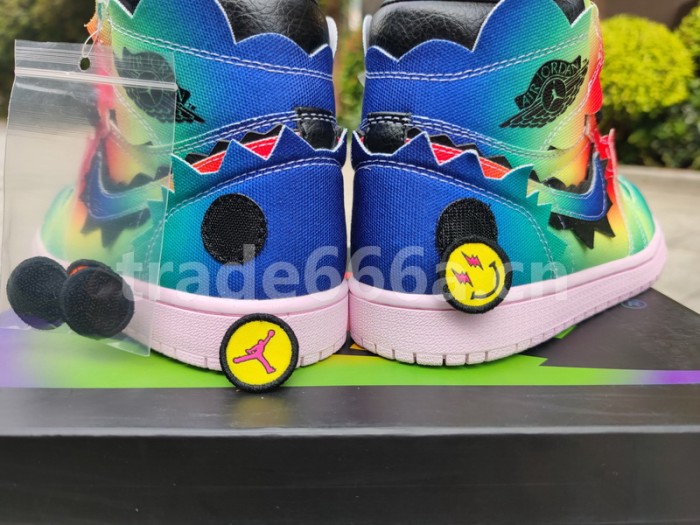 Authentic J Balvin x Air Jordan 1