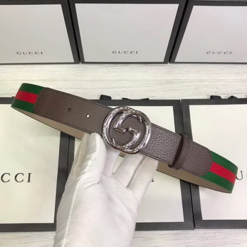 Super Perfect Quality G Belts(100% Genuine Leather,steel Buckle)-2506