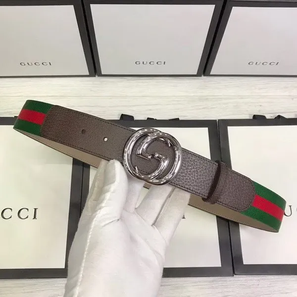 Super Perfect Quality G Belts(100% Genuine Leather,steel Buckle)-2506