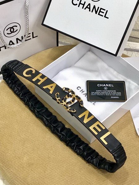 Super Perfect Quality CHNL Belts(100% Genuine Leather,steel Buckle)-088