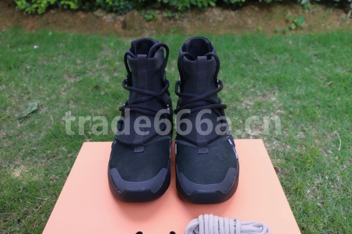 Authentic Nike Air Fear of God 1 “Triple Black”