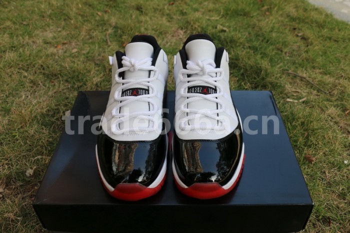 Authentic Air Jordan 11 Low “White Bred”