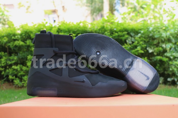 Authentic Nike Air Fear of God 1 “Triple Black”