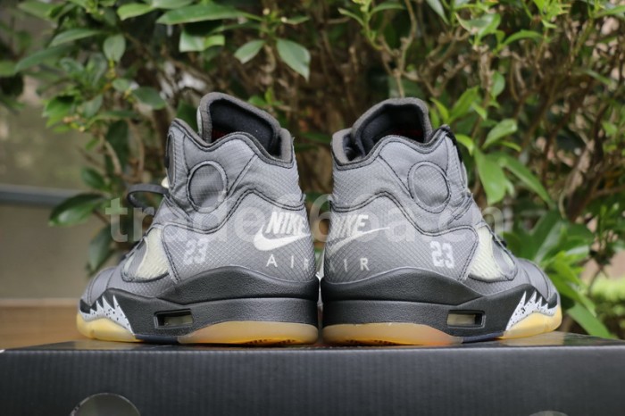 Authentic OFF-WHITE x Air Jordan 5