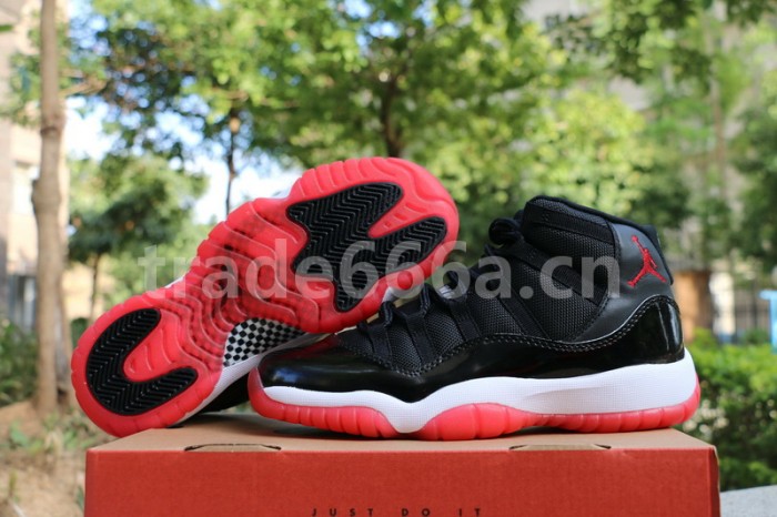Authentic Air Jordan 11 Bred 2019 GS