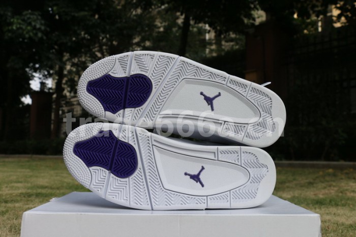 Authentic Air Jordan 4 “Purple Metallic”