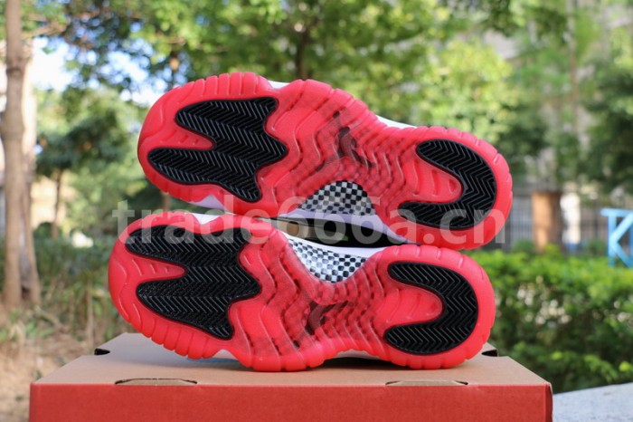 Authentic Air Jordan 11 Bred 2019 GS