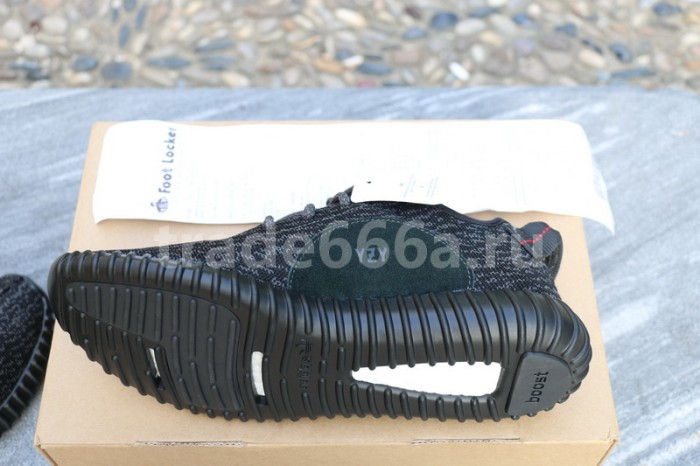 Authentic AD Yeezy 350 Boost “Pirate Black” Final Version (with receipt)