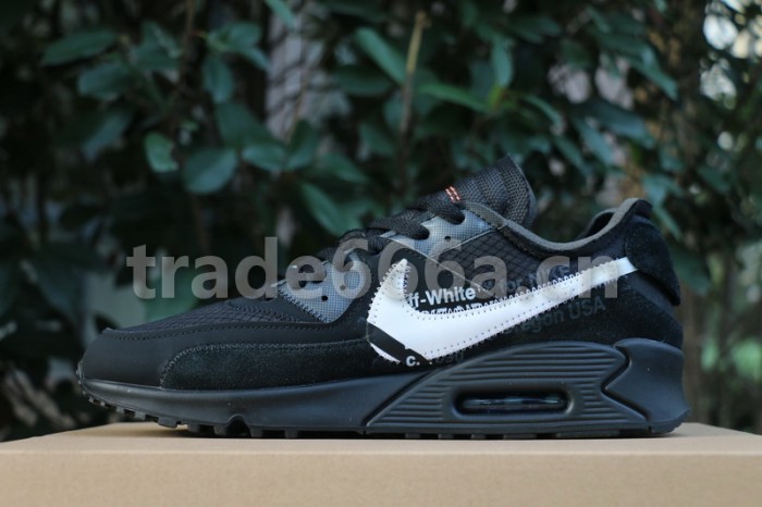 Authentic OFF-WHITE x Nike Air Max 90 Black