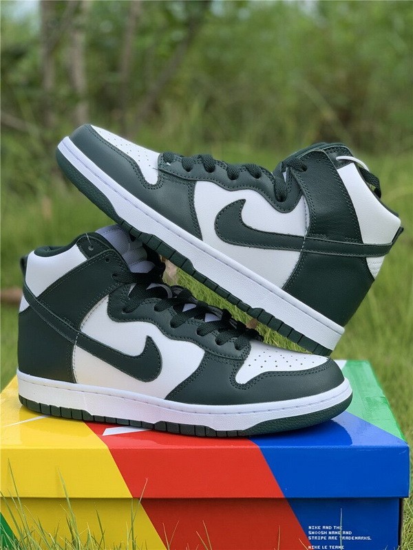Authentic Nike Dunk High SP “Pro Green”