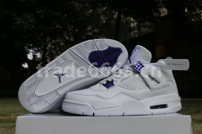 Authentic Air Jordan 4 “Purple Metallic”
