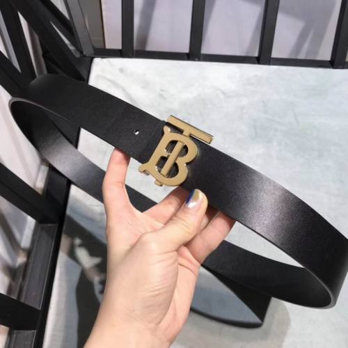 Super Perfect Quality Burberry Belts(100% Genuine Leather,steel buckle)-073