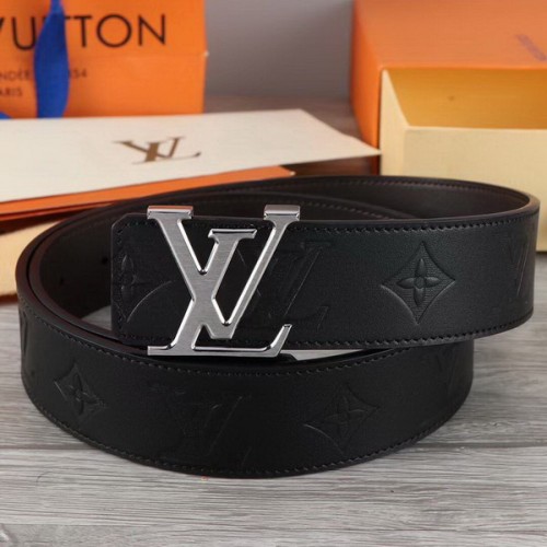 Super Perfect Quality LV Belts(100% Genuine Leather Steel Buckle)-2004