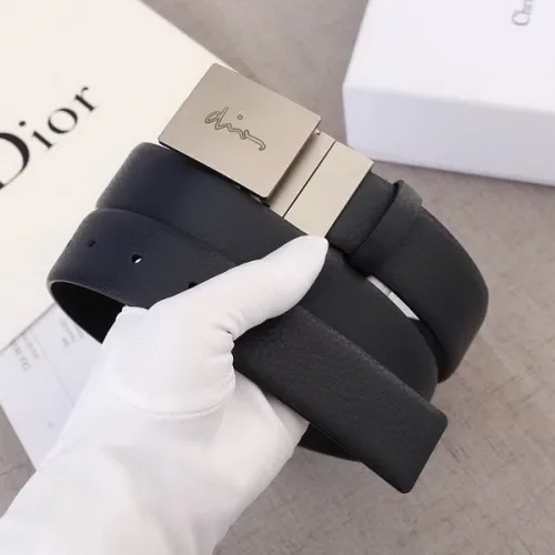 Super Perfect Quality Dior Belts(100% Genuine Leather,steel Buckle)-008
